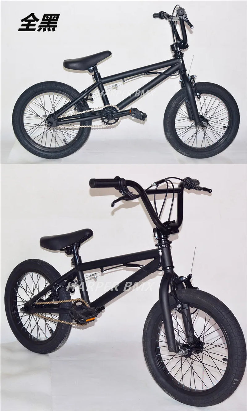 16Inch BMX Bike Colourful BMX Bikes Children'S Show Bikes Street Stunt BMX Bikes