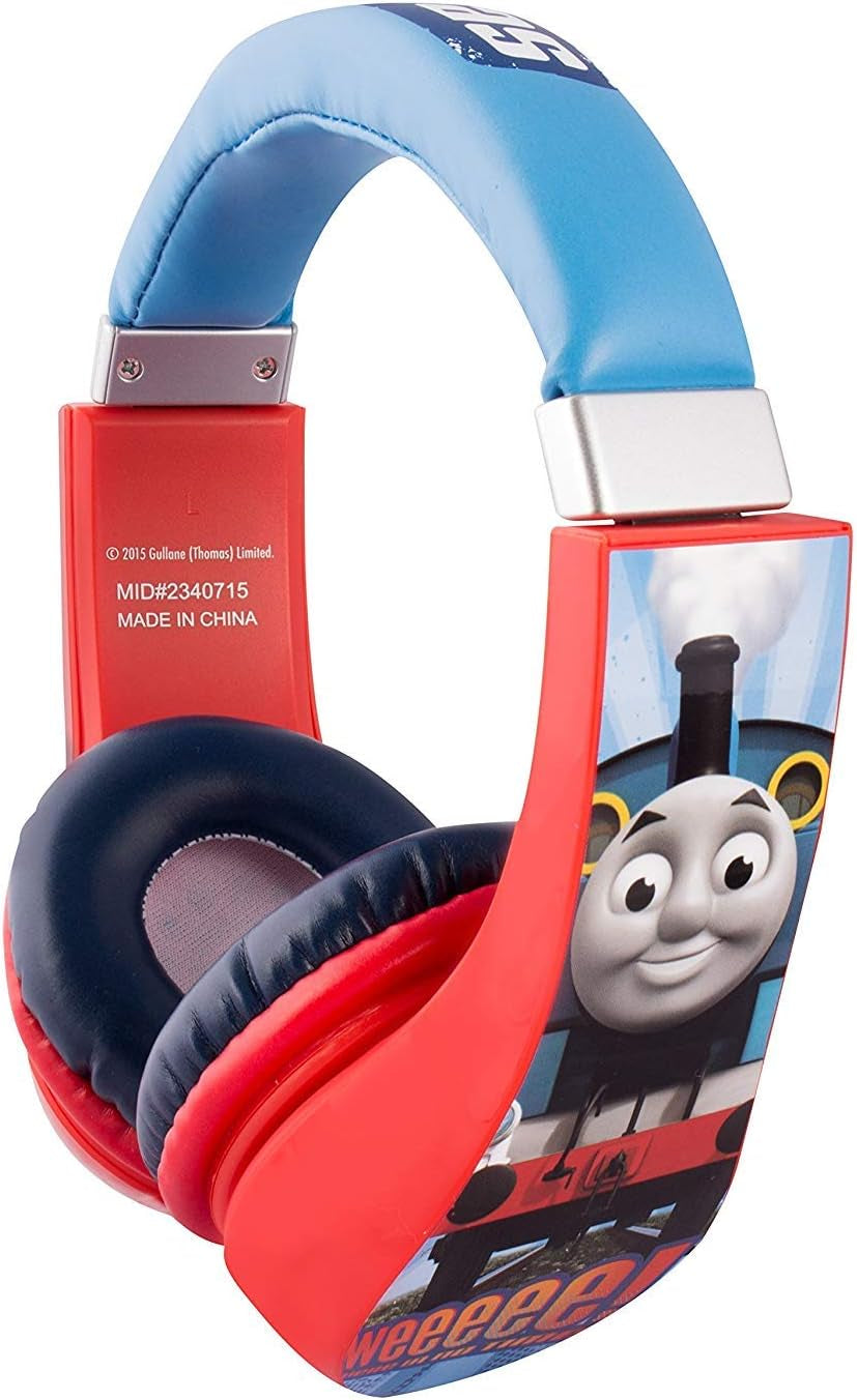 Kids Safe over the Ear Headphones, Volume Limiter for Developing Ears, 3.5MM Stereo Jack, Recommended for Ages 3-9