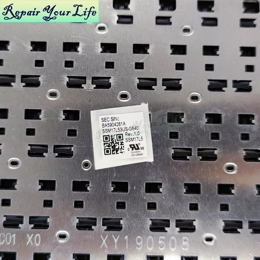 US Replacement Keyboards for  Chromebook XE521QAB K01US English Pc Computers Keyboards Laptops Parts BA5904281A SSM17L5