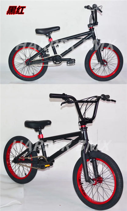 16Inch BMX Bike Colourful BMX Bikes Children'S Show Bikes Street Stunt BMX Bikes