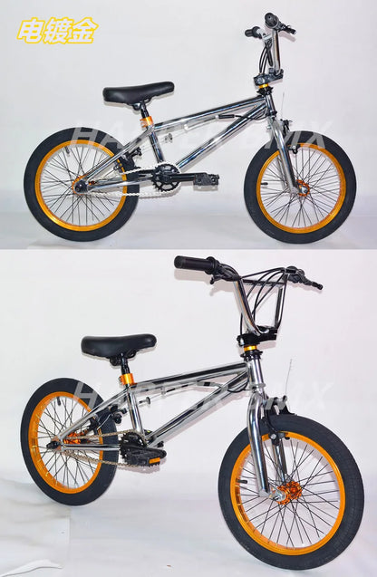 16Inch BMX Bike Colourful BMX Bikes Children'S Show Bikes Street Stunt BMX Bikes