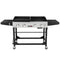 4 - Burner Gas Grill and Griddle Combo with Side Table