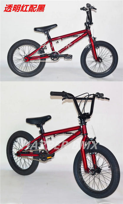 16Inch BMX Bike Colourful BMX Bikes Children'S Show Bikes Street Stunt BMX Bikes