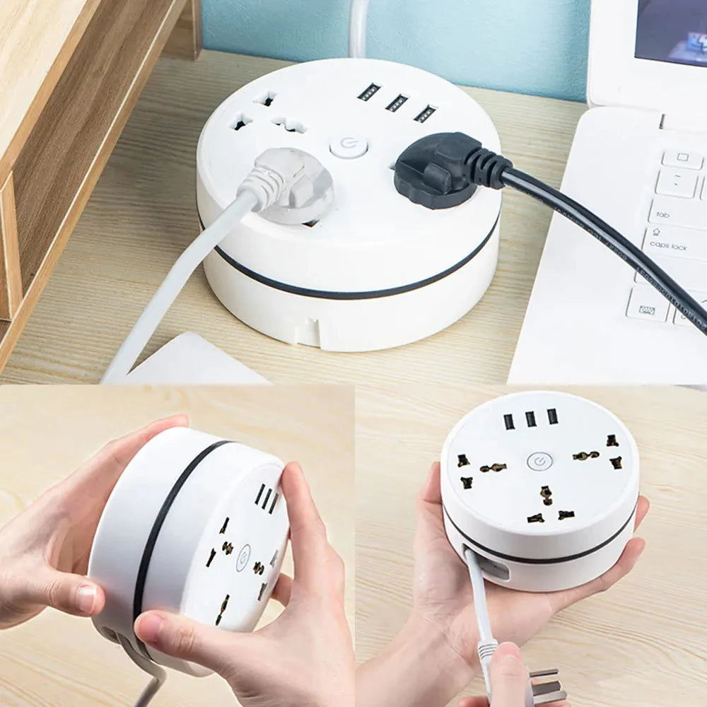 Smart Home Multiprise Power Strip Extension Cord