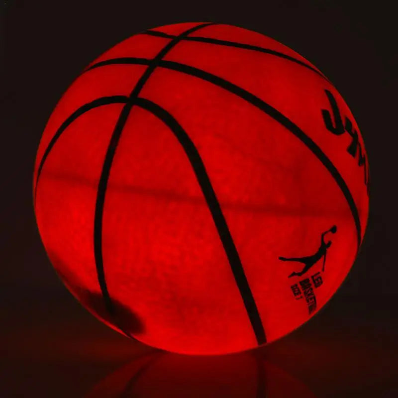 Glowing Basketball Outdoor Light Basketball Luminous Basketball Night Game Light up Glow Basket Ball Gift Ideas for Teen Boys