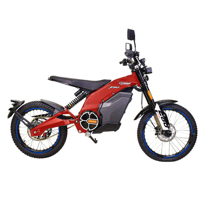 Motor F80 Trail Runner Electric (Dirt Bike) for Adults 8000W Motor 2160Wh Battery (Red)