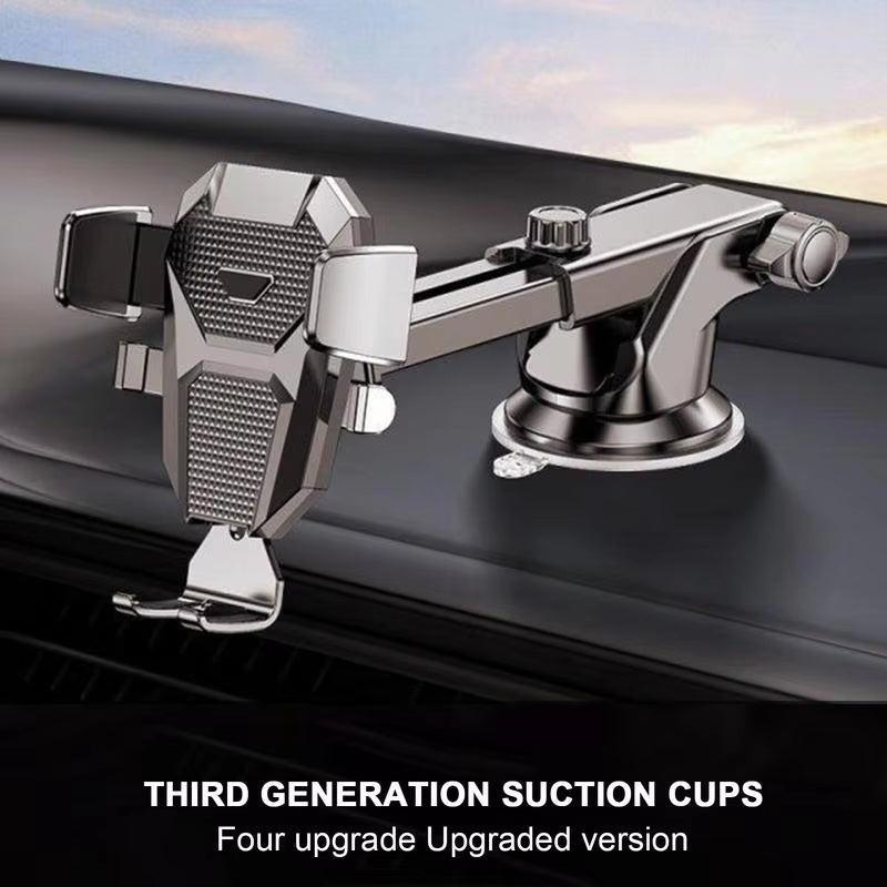 Dashboard Phone Holder Suction Cup Car Phone Holder Car Phone Mount Strong Grip Rotatable Car Cradle Phone Holder Car Phone