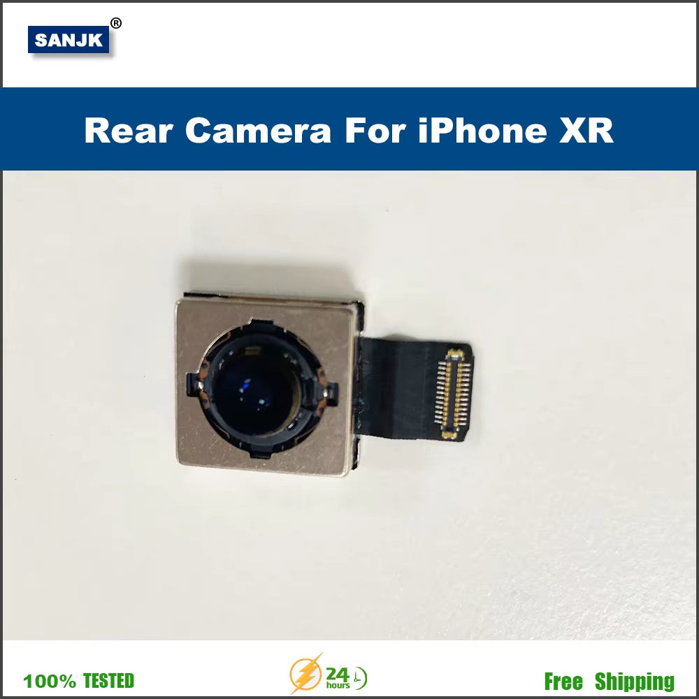 Rear Camera for Iphone XR Back Camera Rear Main Lens Flex Cable Camera