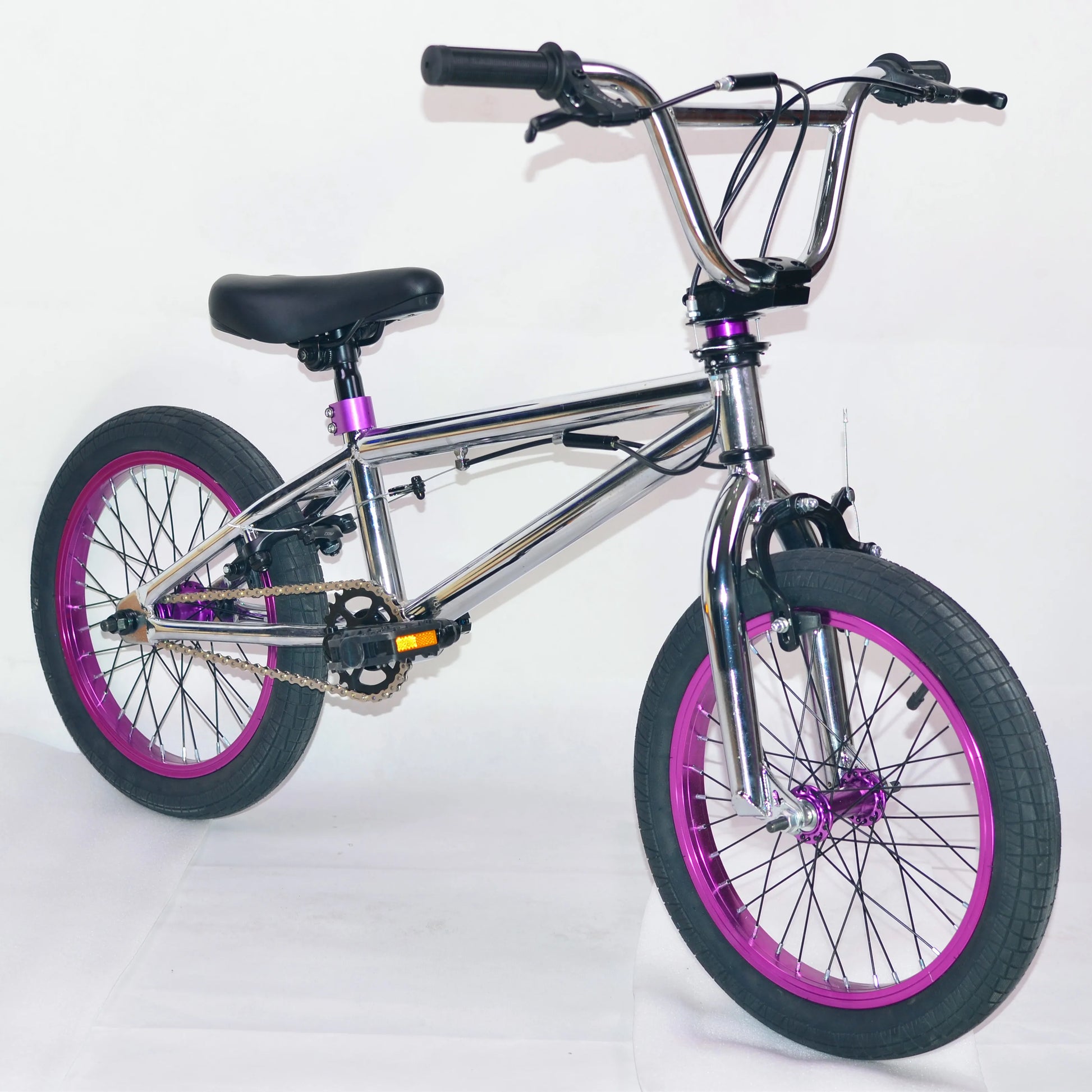 16Inch BMX Bike Colourful BMX Bikes Children'S Show Bikes Street Stunt BMX Bikes