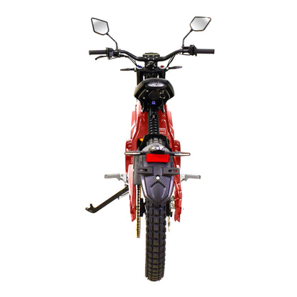 Motor F80 Trail Runner Electric (Dirt Bike) for Adults 8000W Motor 2160Wh Battery (Red)