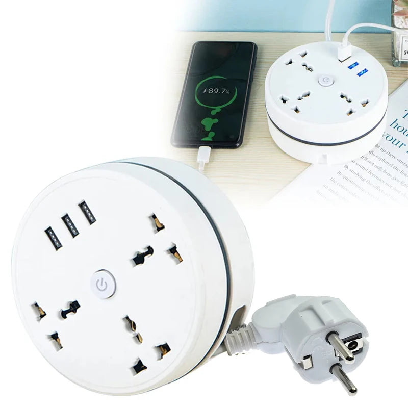 Smart Home Multiprise Power Strip Extension Cord