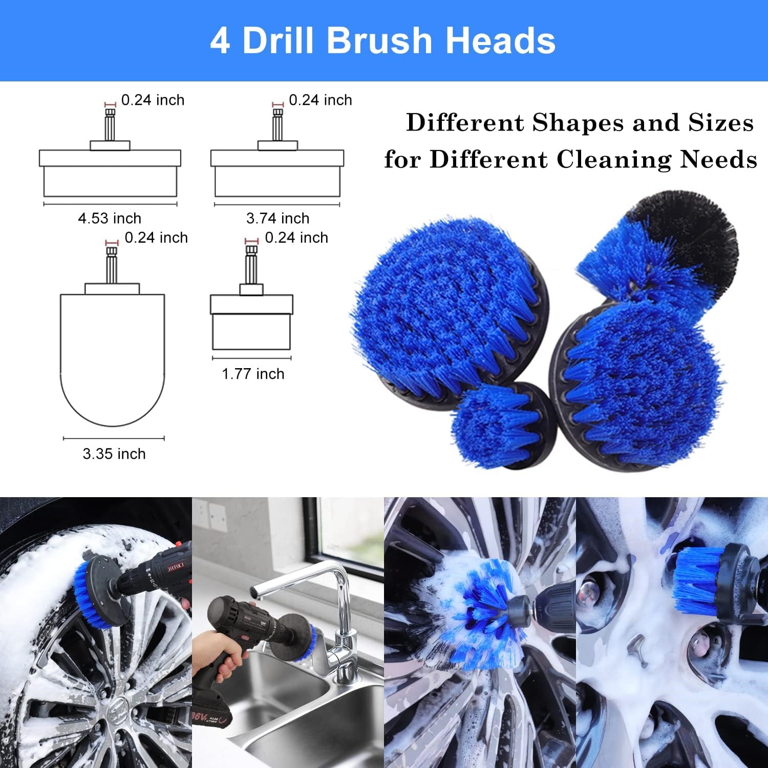 26Pcs Car Detailing Brush Set, Car Detailing Kit, Car Detailing Brushes, Car Car