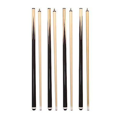 Pool Sticks 2-Piece 58 Inch Wooden Billiard Cue Hard Wood Pool Cues 58", 4 Pack