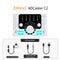 Adcaster C2 Audio Interface Streaming/Podcasting/Recording Multi-Functional Audio Interface for Mobile Computers