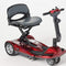 Transport AF+ - Automatic Folding Scooter with Remote Lithium Power Mobility (Burgundy Red)